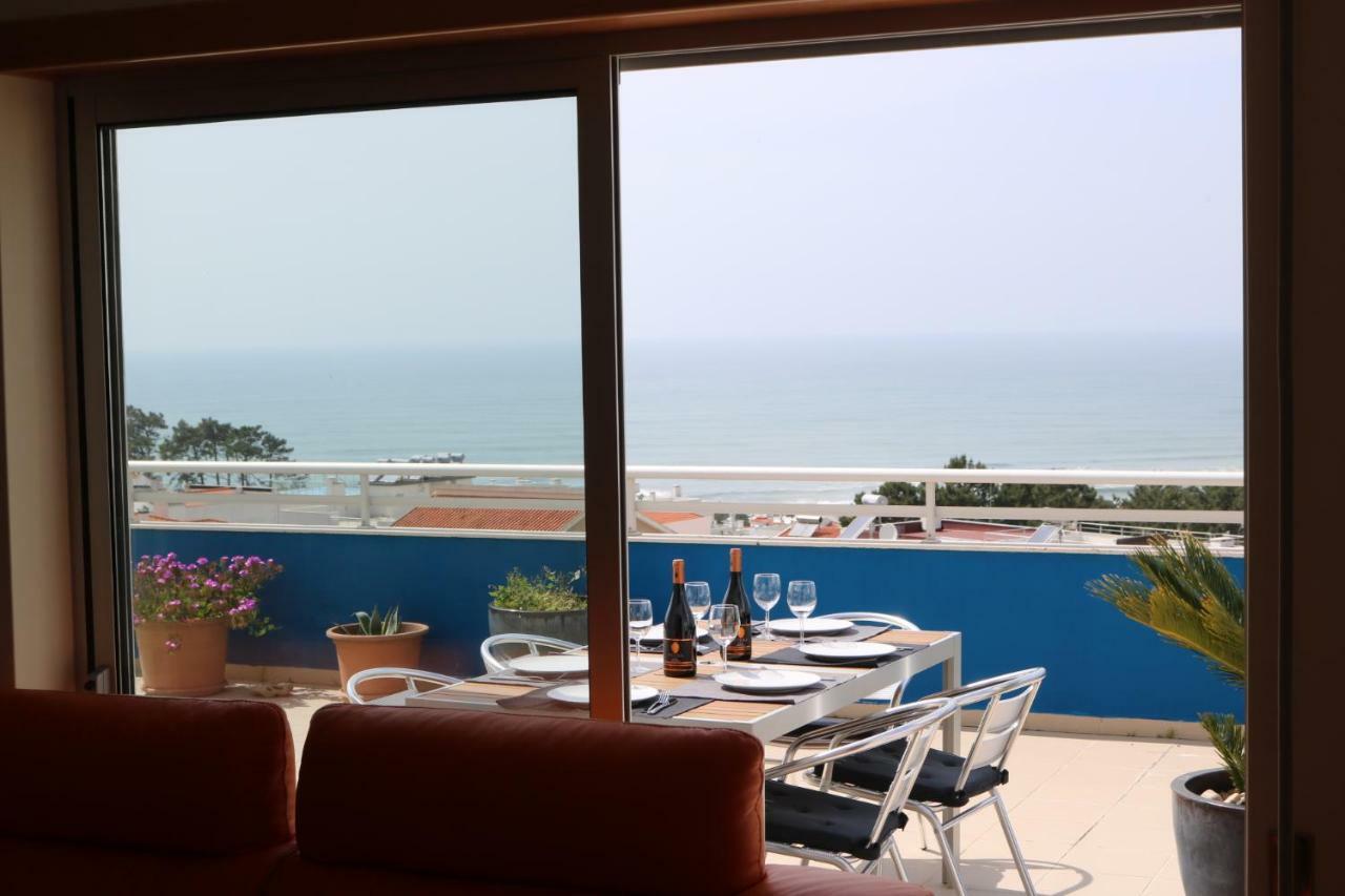 Sitio Penthouse - Big Terrace With Sea View & Bbq Villa Nazaré Exterior foto