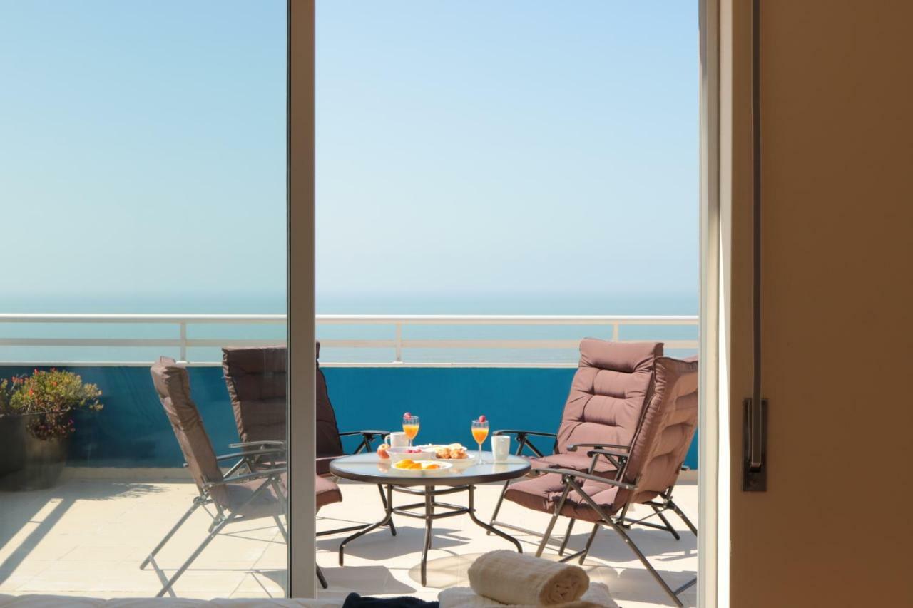 Sitio Penthouse - Big Terrace With Sea View & Bbq Villa Nazaré Exterior foto